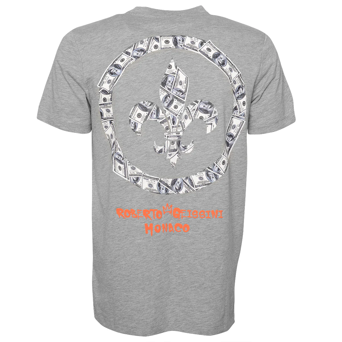 Money-Skull T-Shirt Grau - Image 2