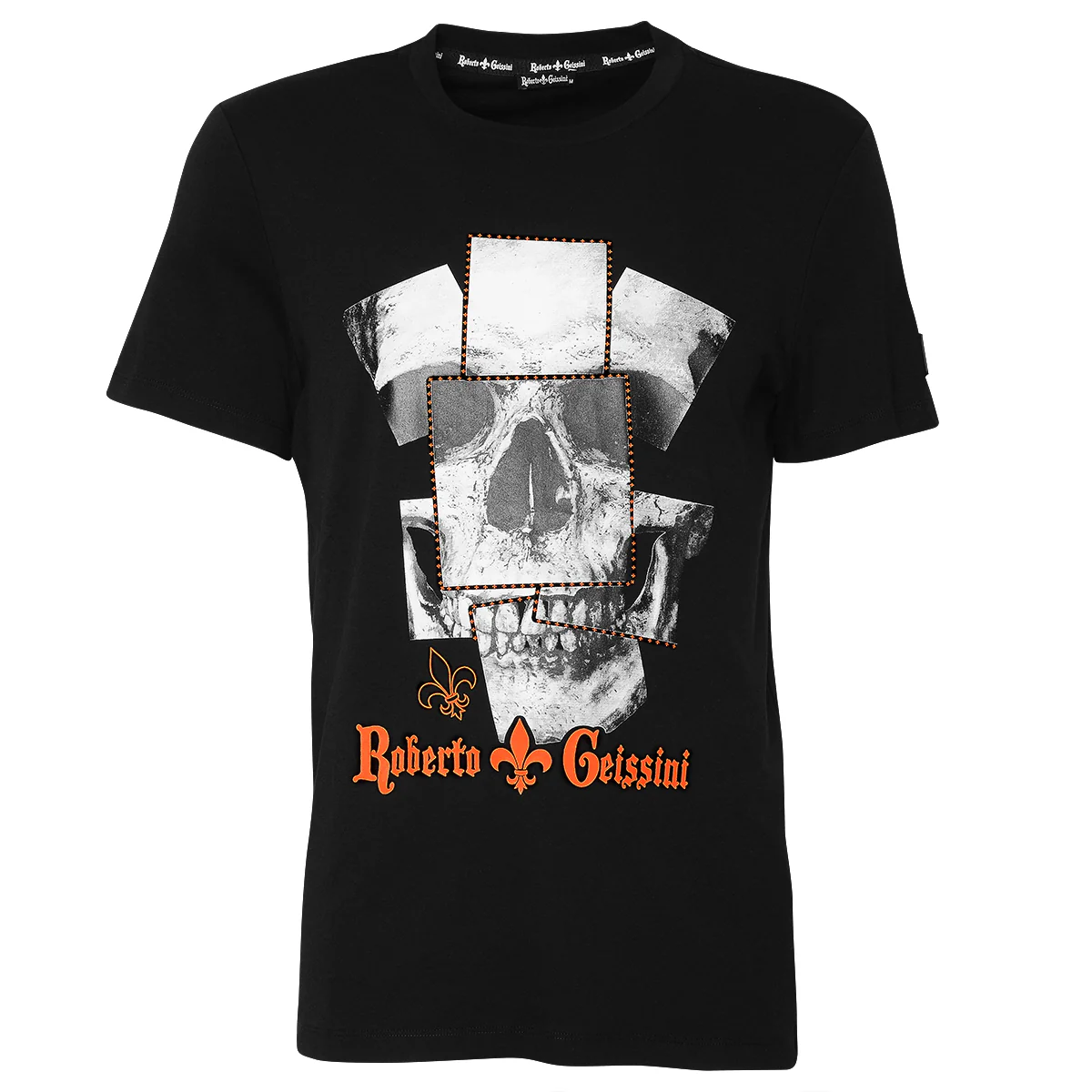 Skull-Cards T-Shirt Schwarz