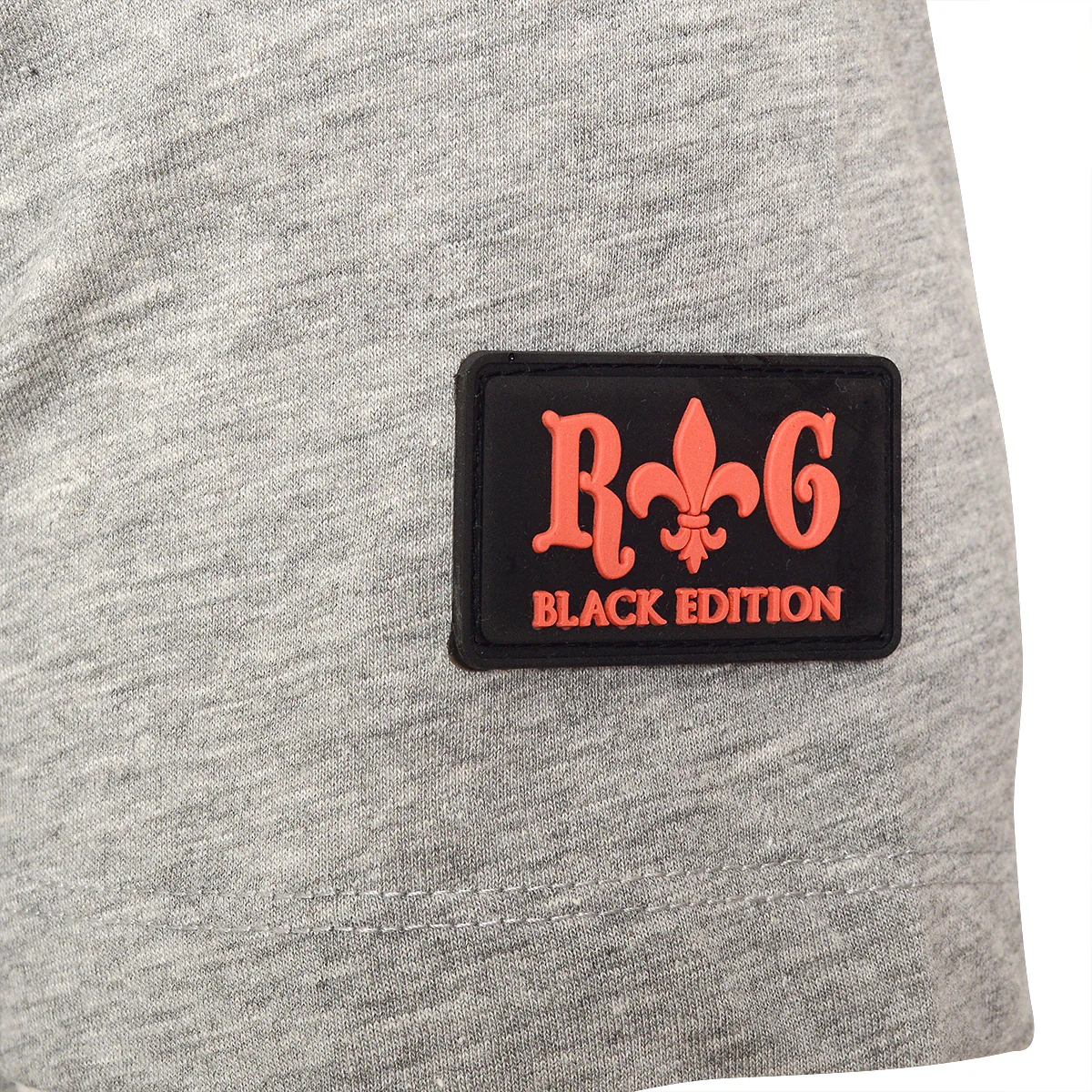 Stitched Skull T-Shirt Grau Blau - Image 4