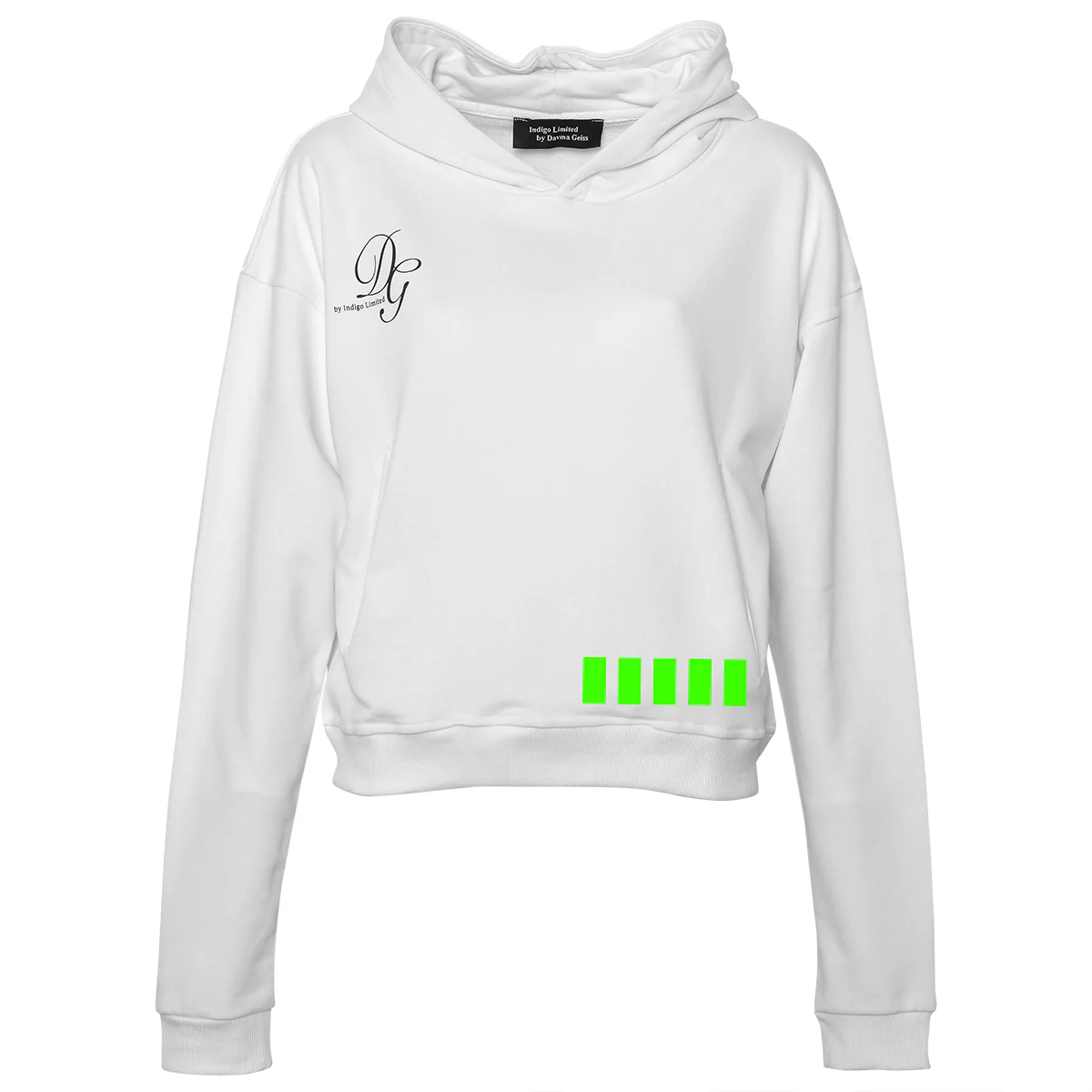 Jetsetter Hoodie Weiß Paris-LA - Image 2
