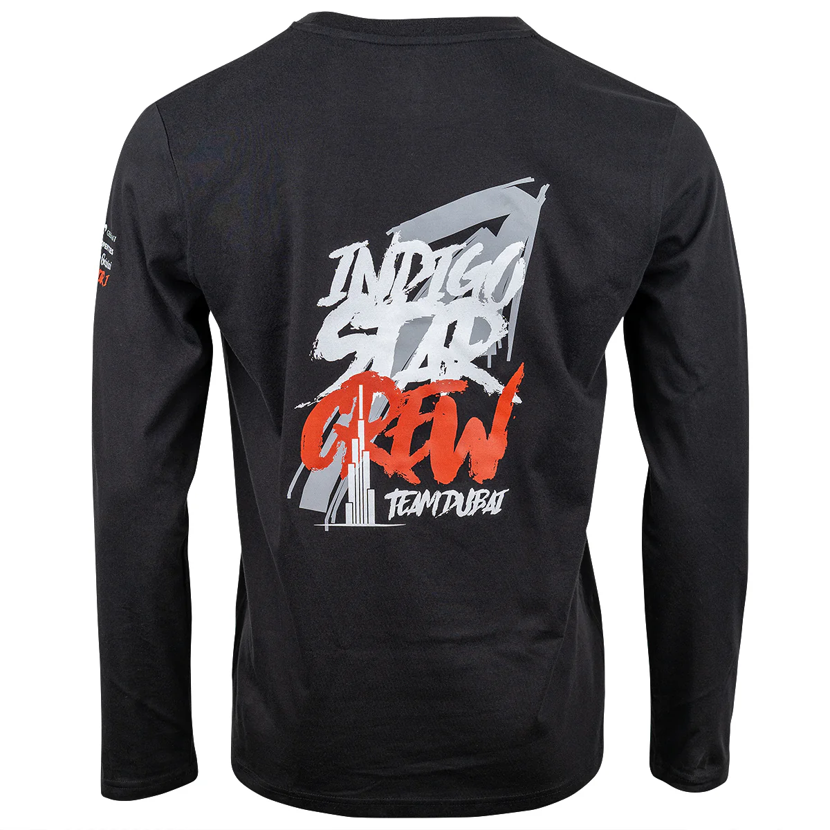 Indigo Star Crew Longsleeve Schwarz - Image 2