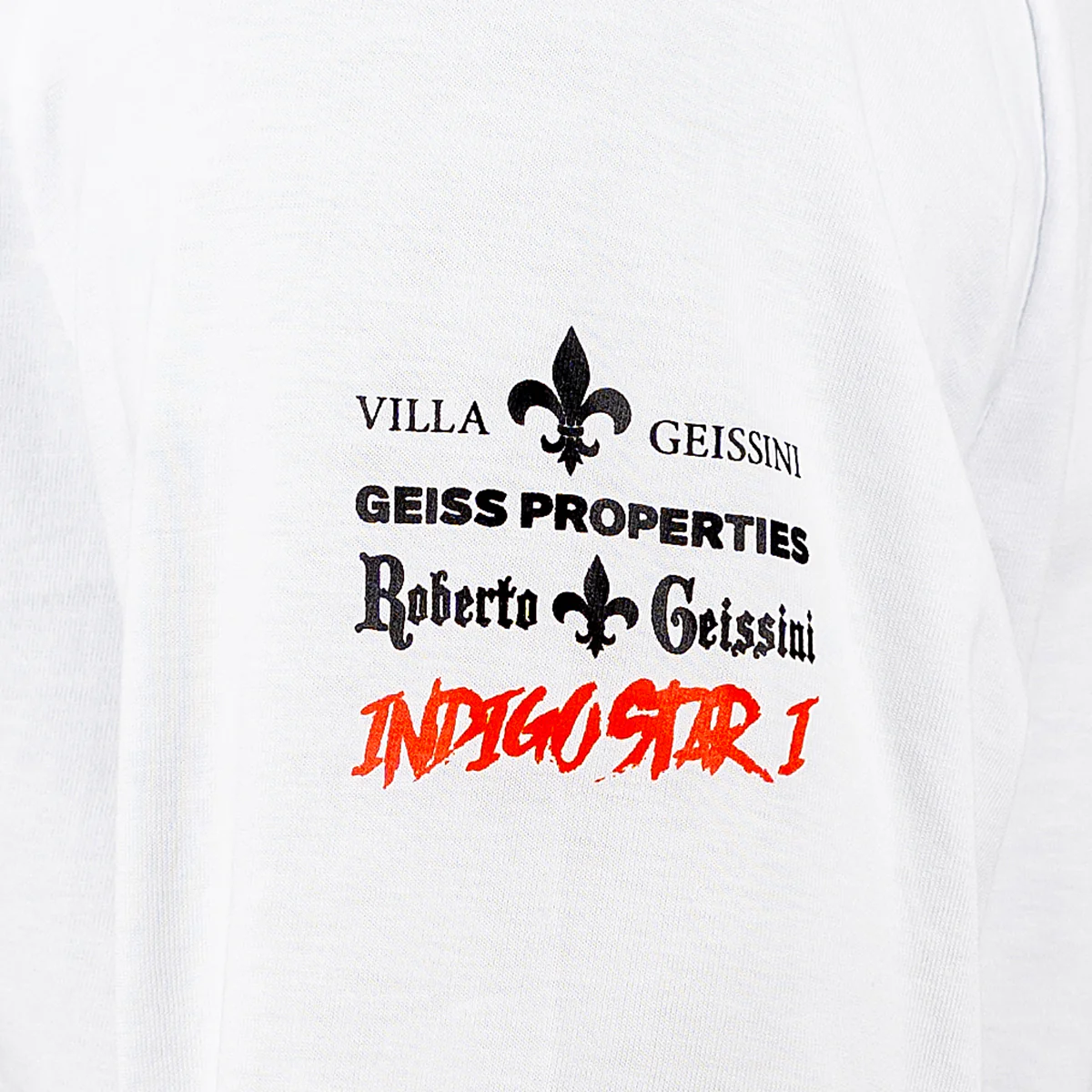 Indigo Star Crew Longsleeve Weiß - Image 3