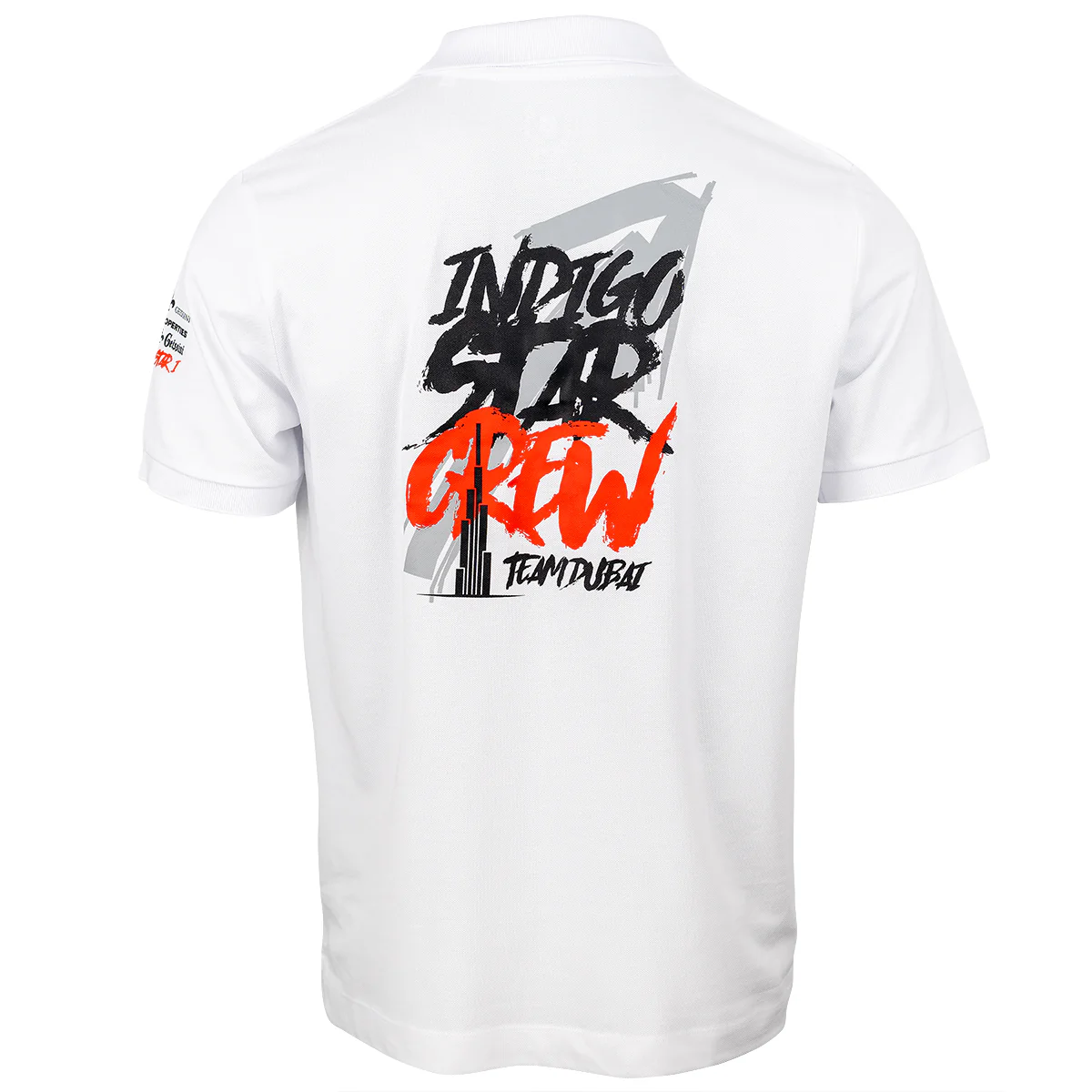 Indigo Star Crew Polo Weiß - Image 2
