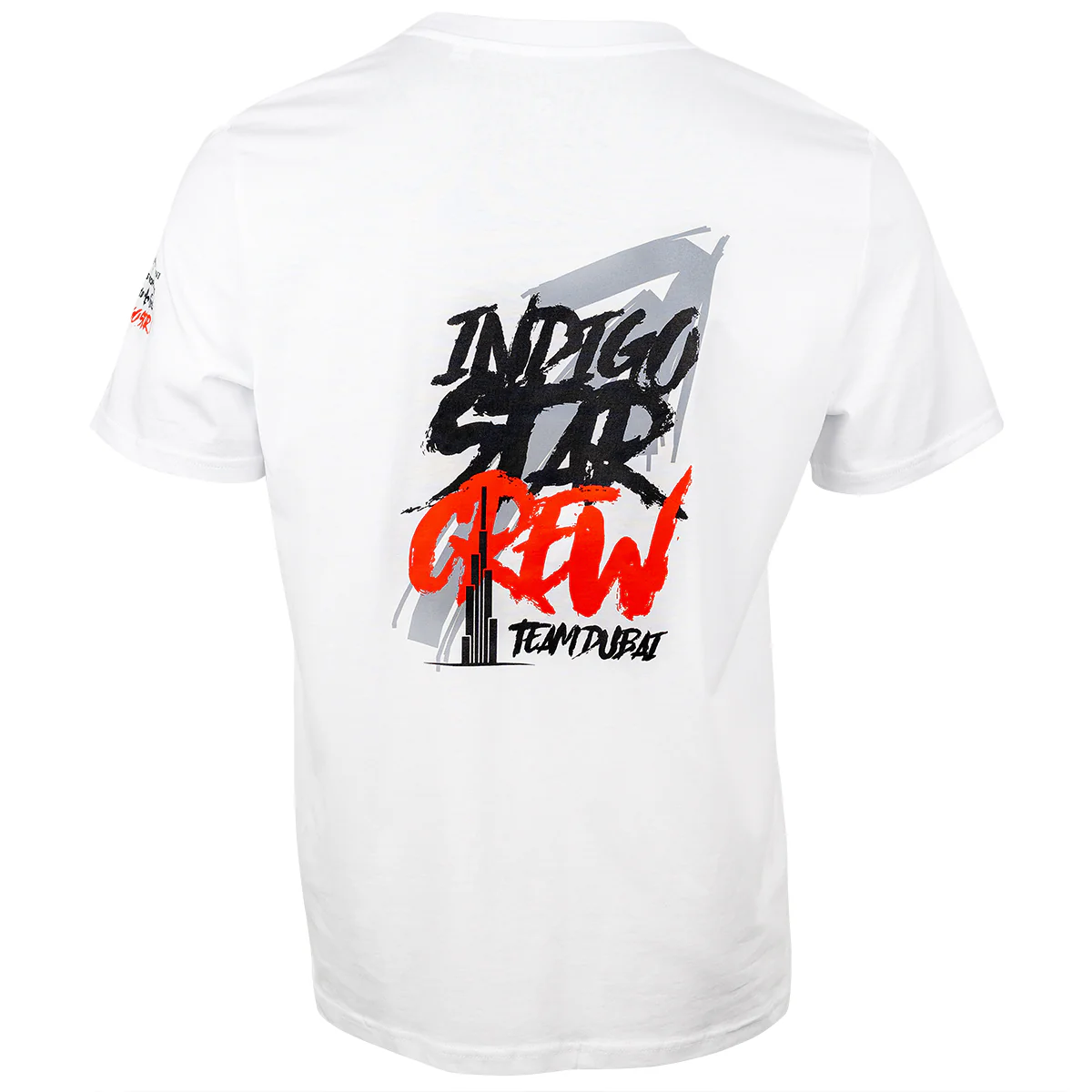 Indigo Star Crew T-Shirt Weiß - Image 2