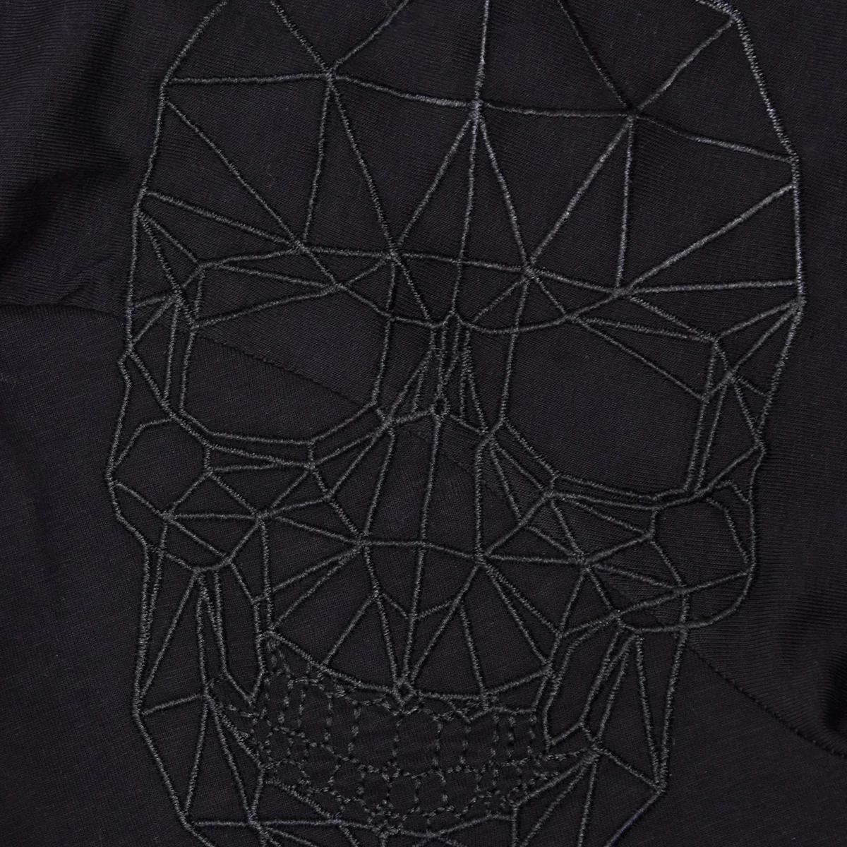 Invisible Skull T-Shirt Schwarz - Image 5