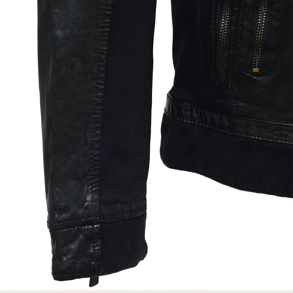 Jenson Lederjacke Schwarz - Image 6