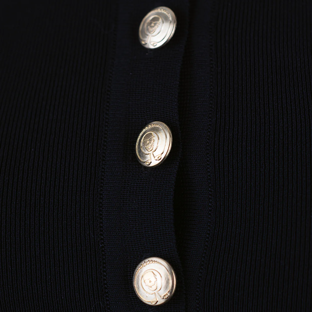 Summer Strickshirt Schwarz - Image 4