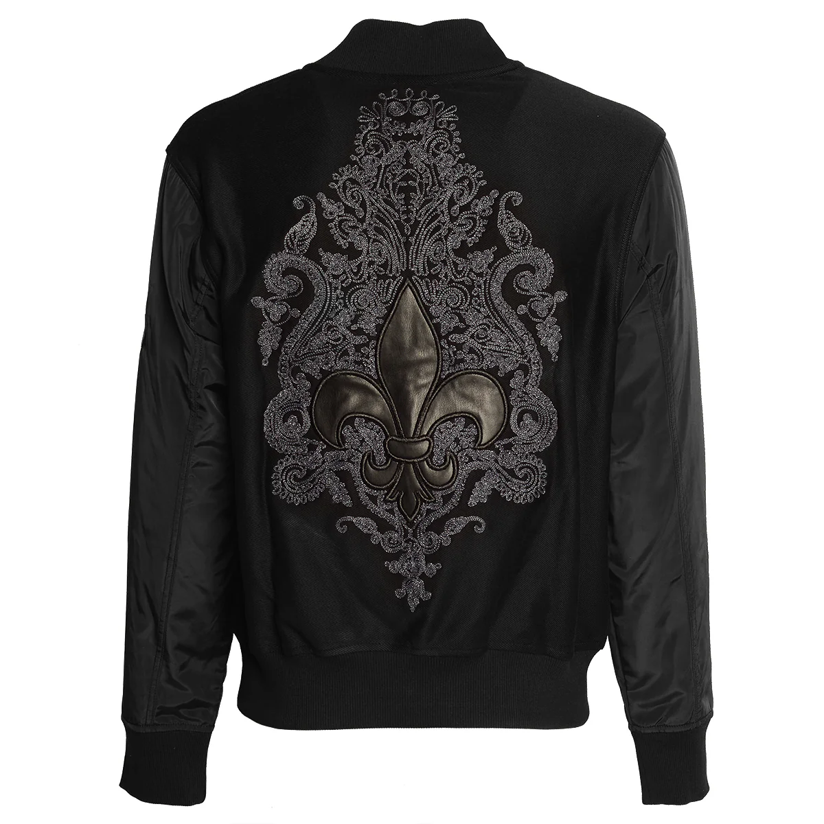 Lilie Sweatjacke Schwarz - Image 2