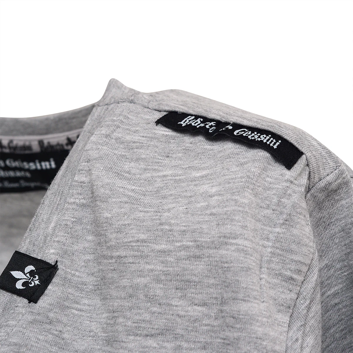 Money House T-Shirt Grau - Image 3