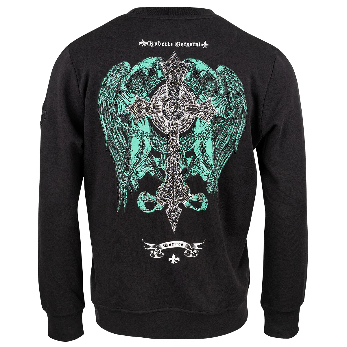 Mystic Cross Sweatshirt Schwarz - Image 2