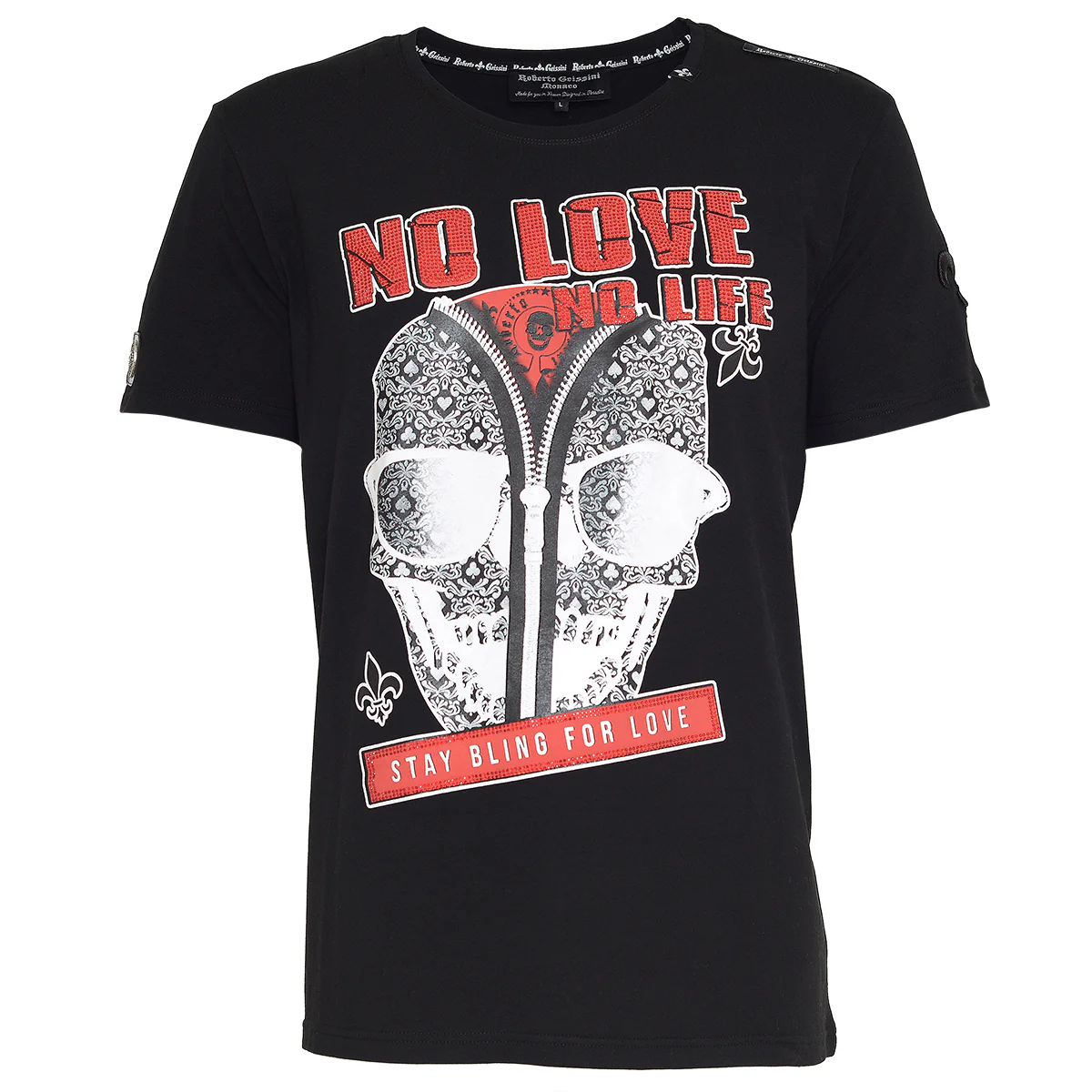 No Love T-Shirt Schwarz