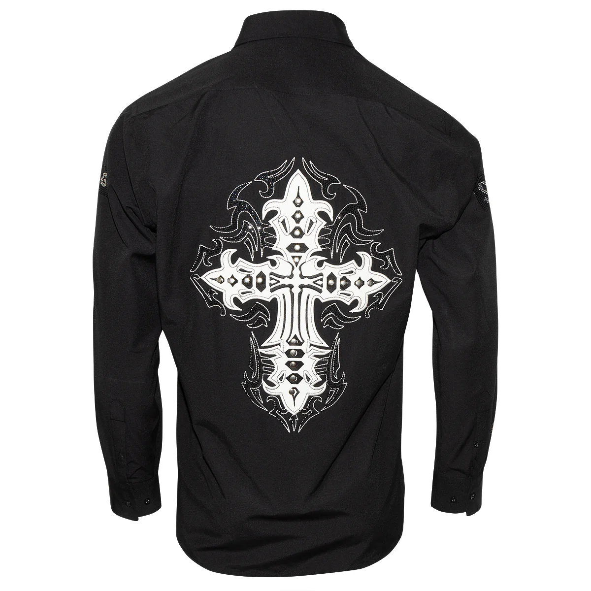 Herren Hemd PATCHES black - Image 2