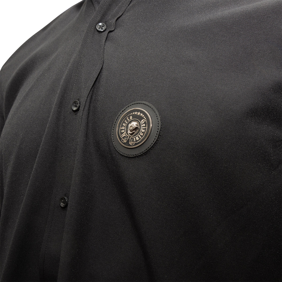 Herren Hemd PATCHES black - Image 5