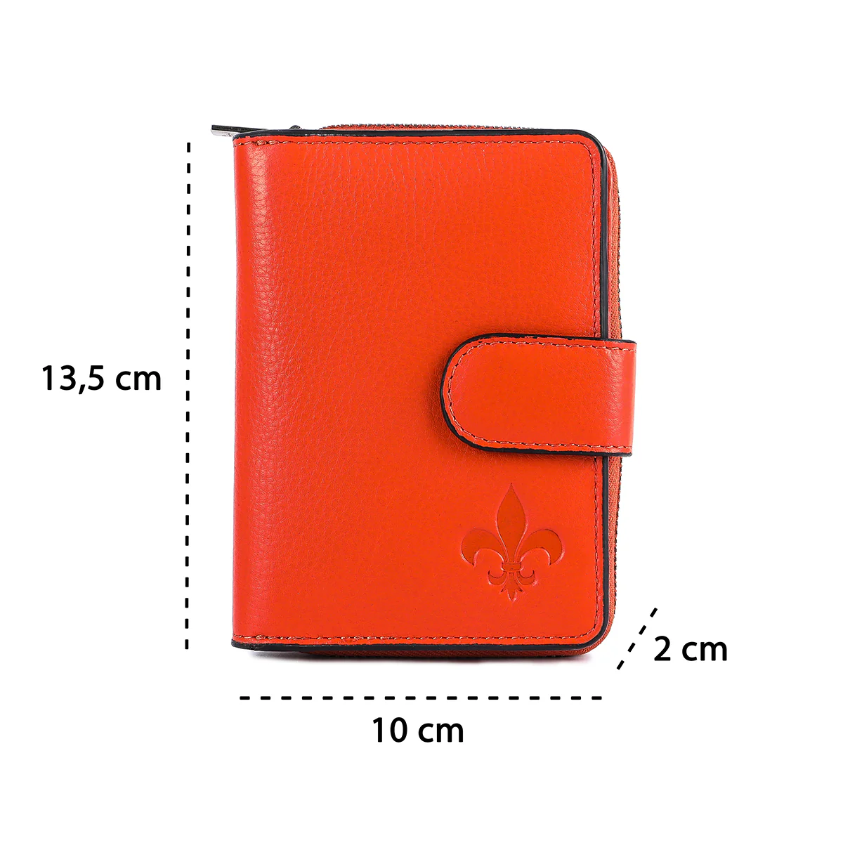 Portemonnaie Damen Orange - Image 7