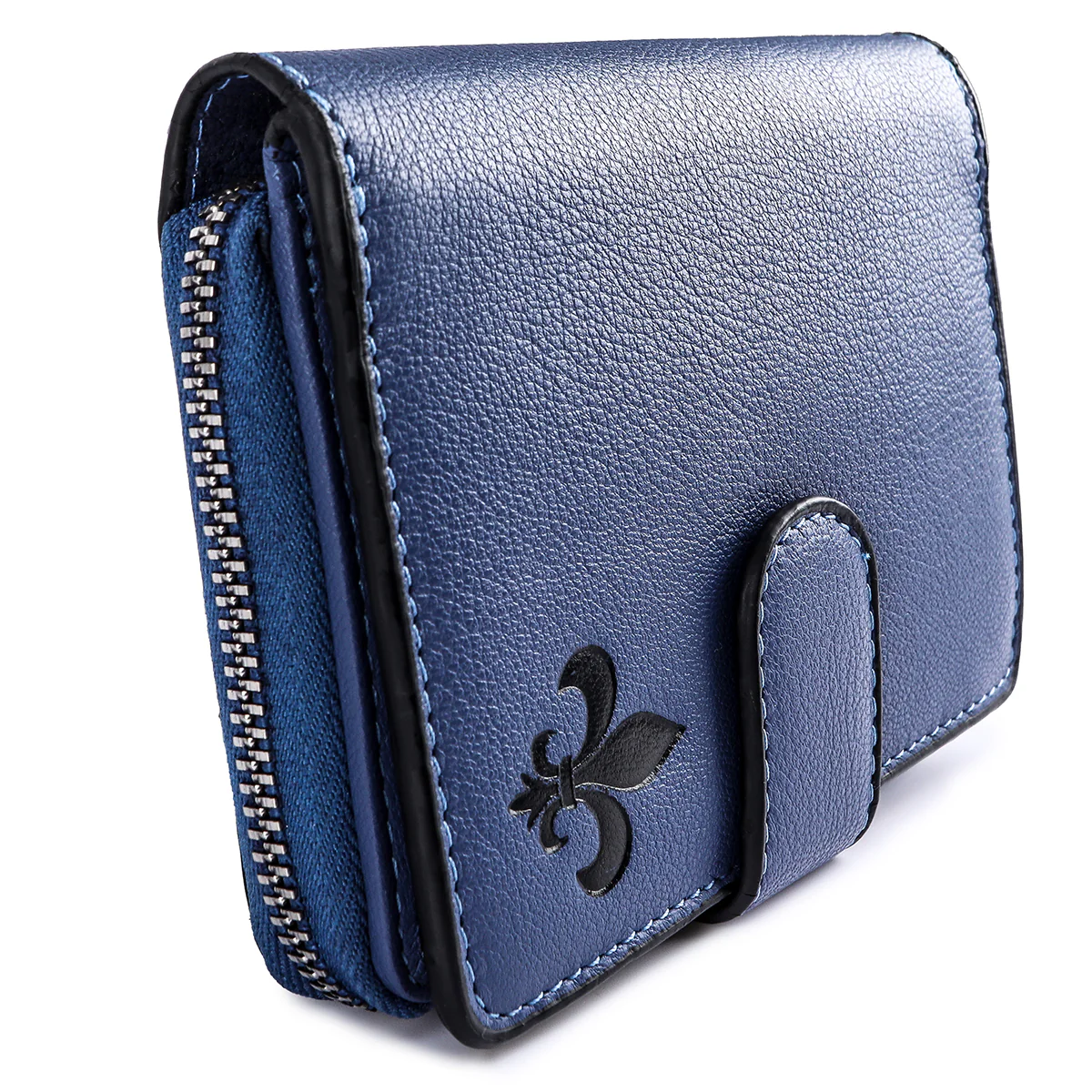 Portemonnaie Damen Royalblau - Image 4