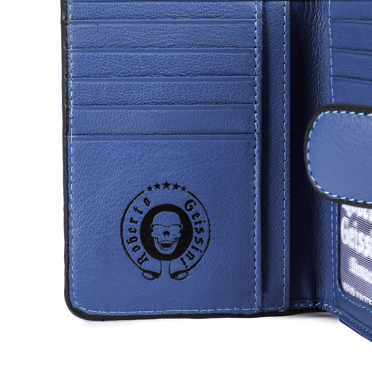Portemonnaie Damen Royalblau - Image 5