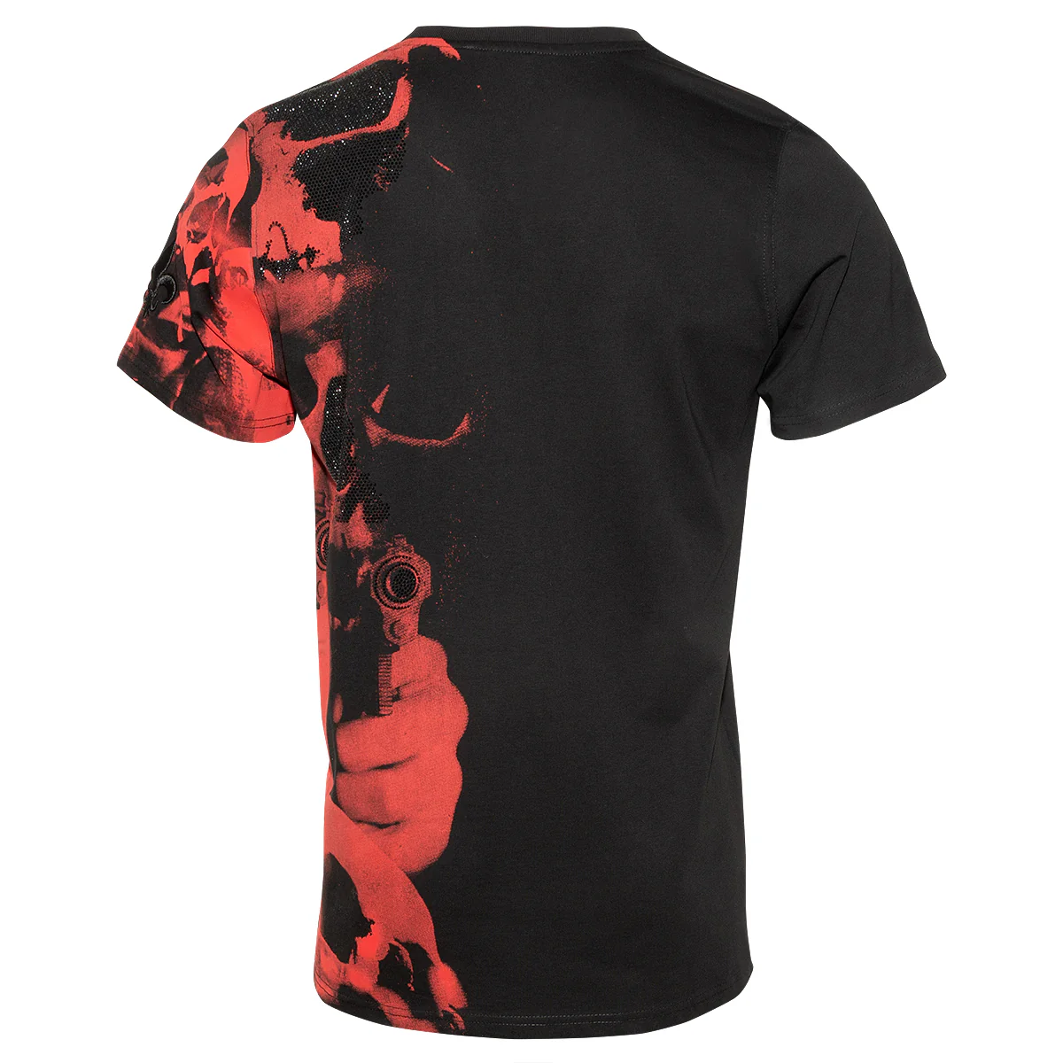 Red Allover Skull T-Shirt - Image 3