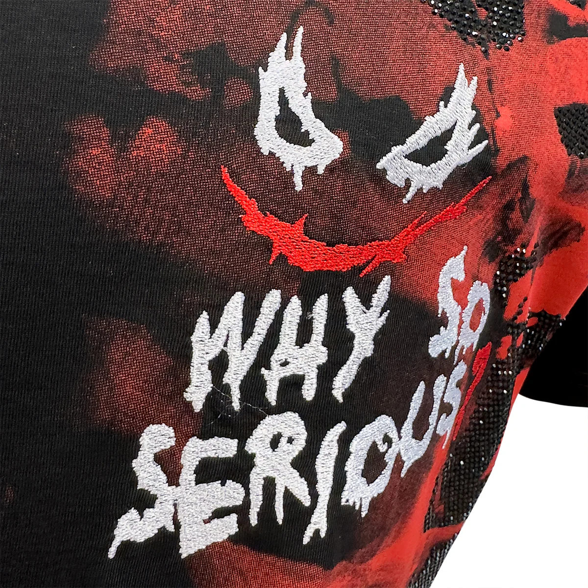 Red Allover Skull T-Shirt - Image 4