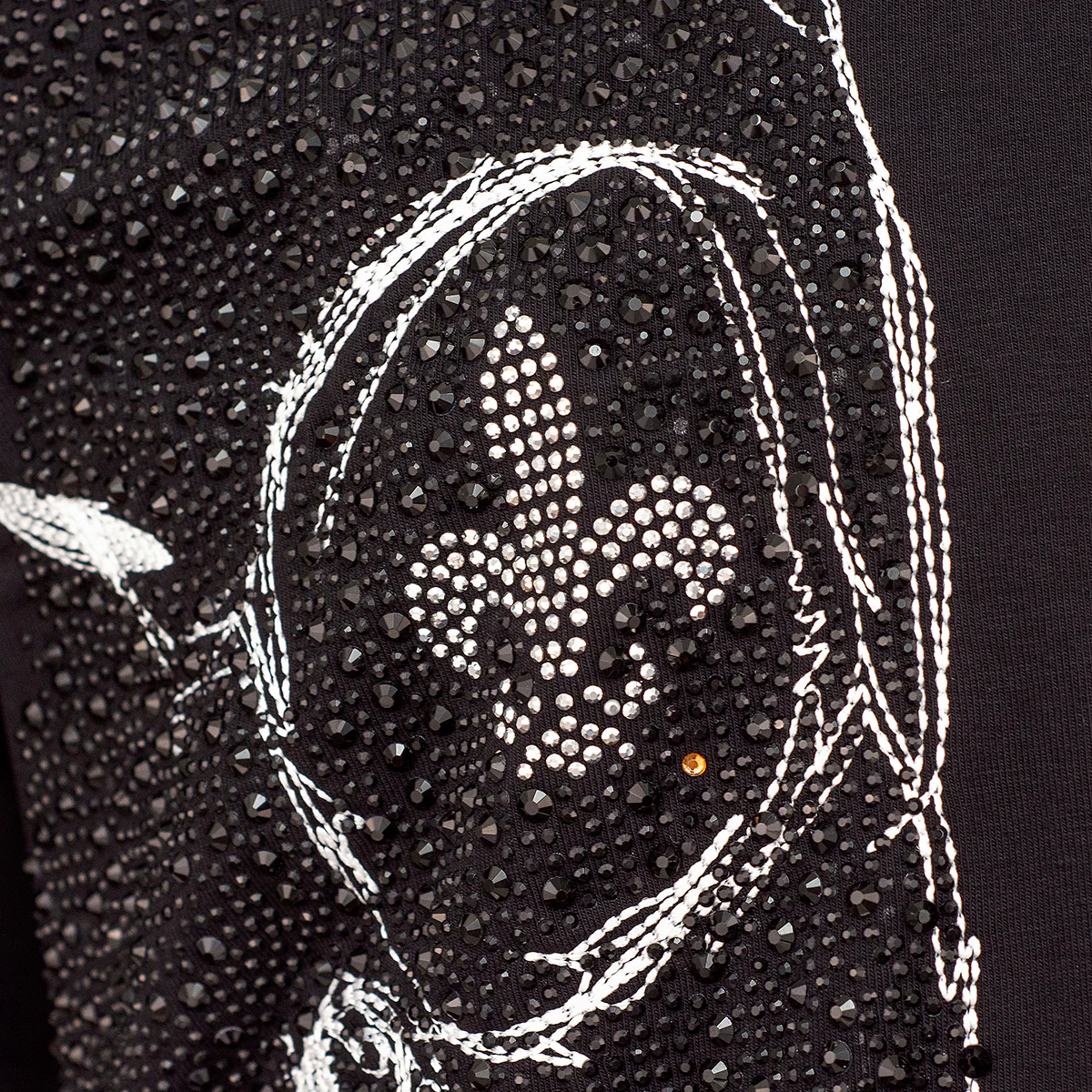 Skull Hero T-Shirt Schwarz - Image 3