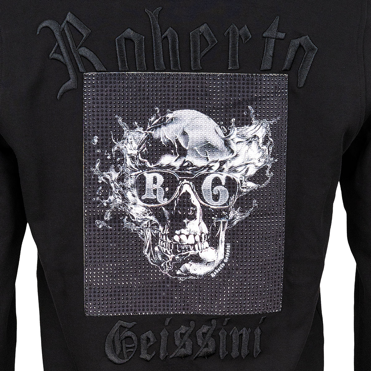 Skull Liquid Hoodie Jacke - Image 3
