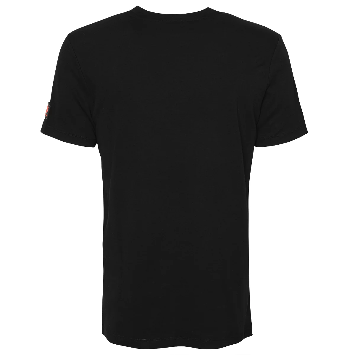 Stitched Skull T-Shirt Schwarz Orange - Image 2