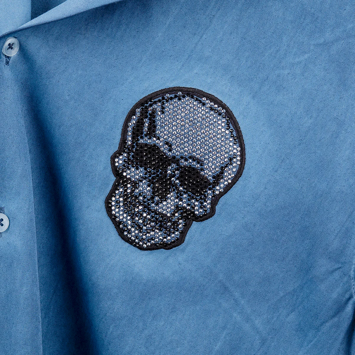 Stone washed Hemd Skull - Image 3