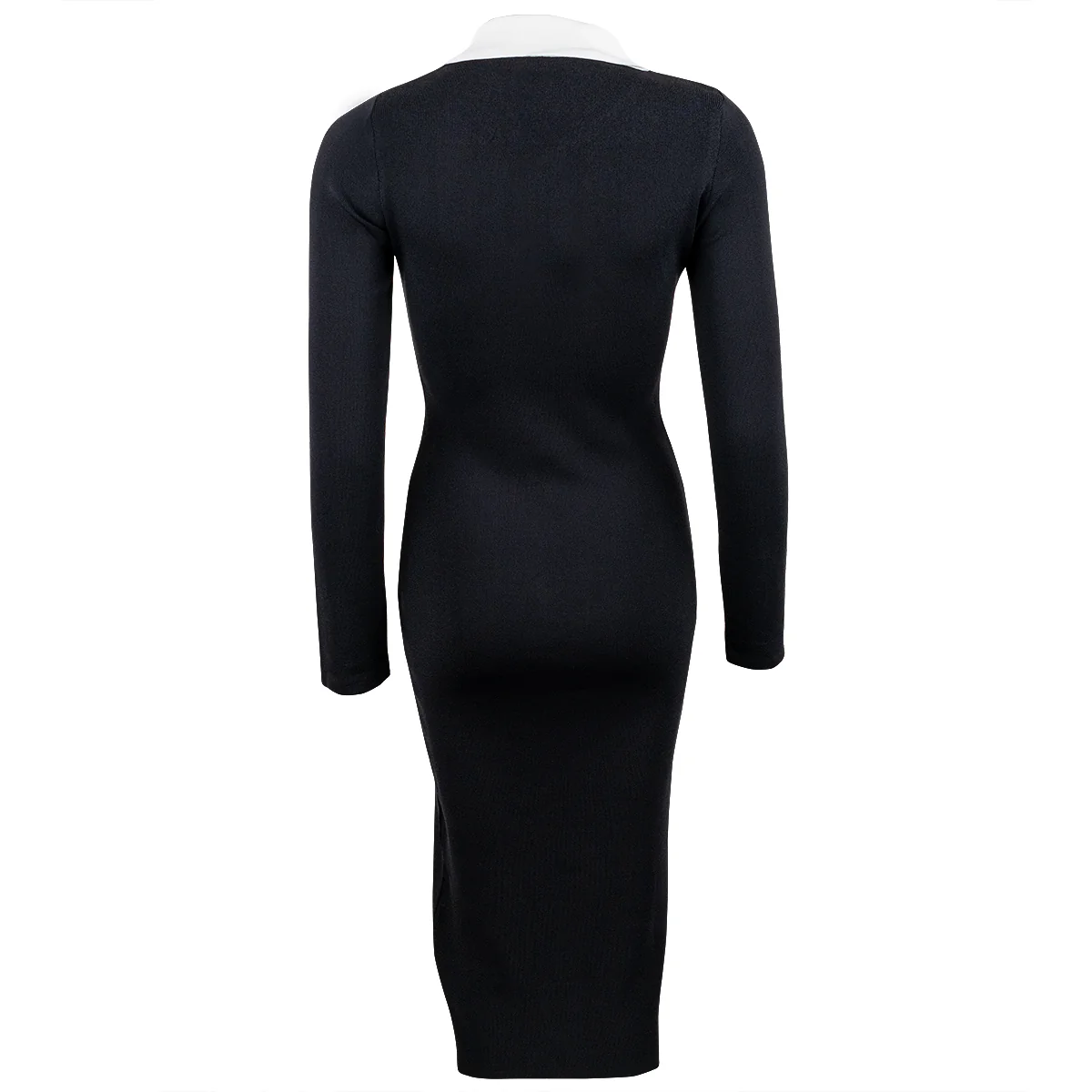 Strickkleid Business Schwarz - Image 2