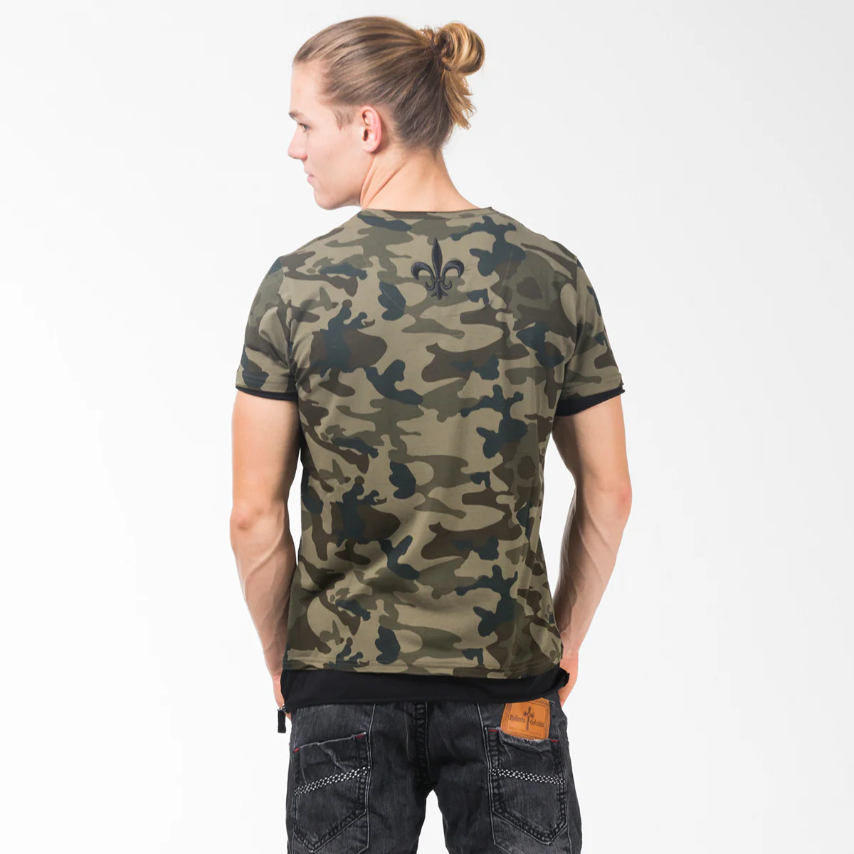 Camouflage T-Shirt Grün - Image 2