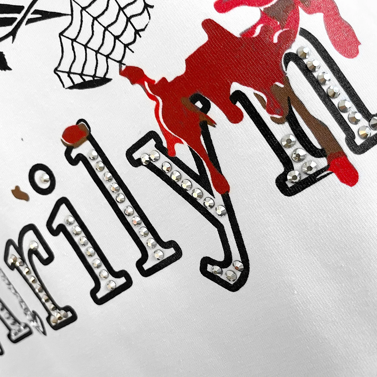 Killer Babe T-Shirt Weiß Unisex - Image 4