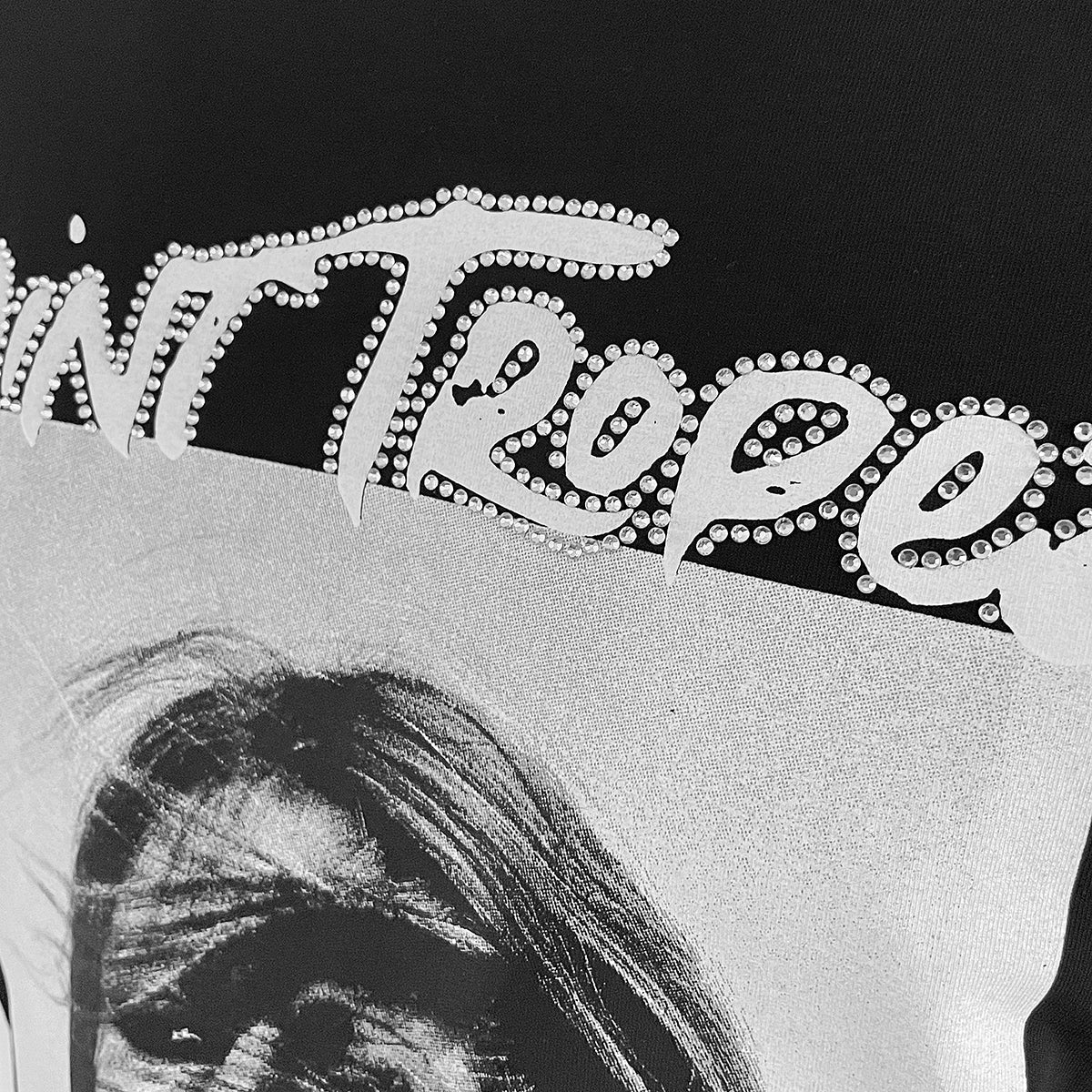 St.Tropez T-Shirt Schwarz Unisex - Image 6
