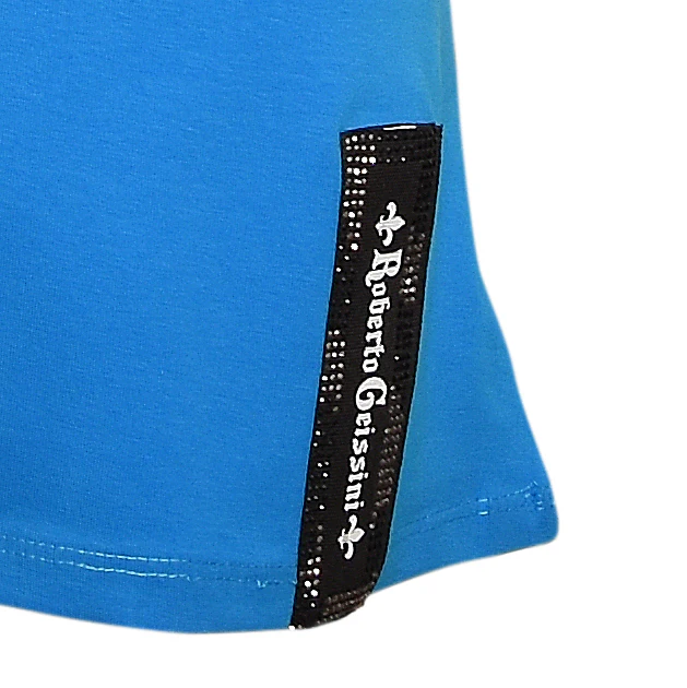 Wild and Free Top Blau - Image 3