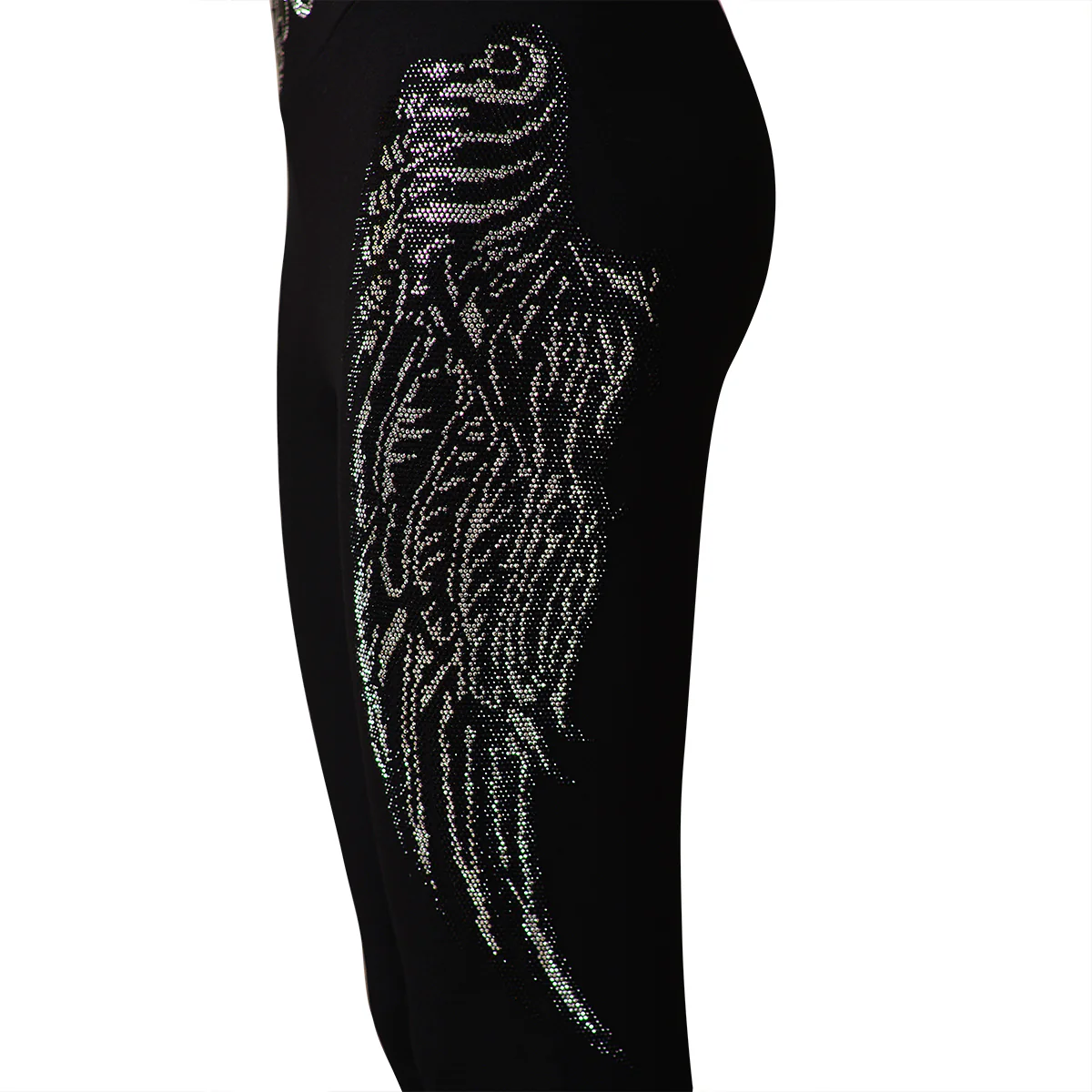 Wings Damen Leggins Schwarz - Image 3