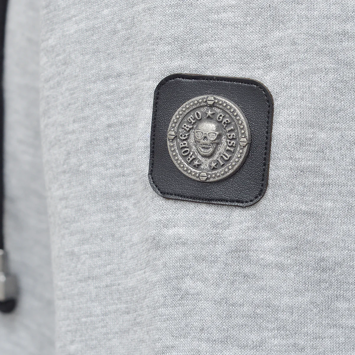 X Hoodie Grau - Image 3