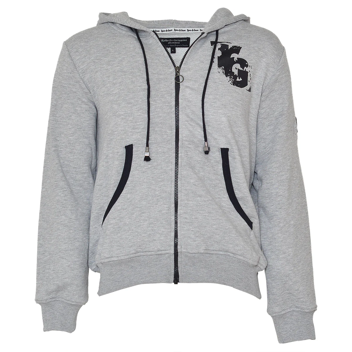 X Hoodie Grau - Image 5