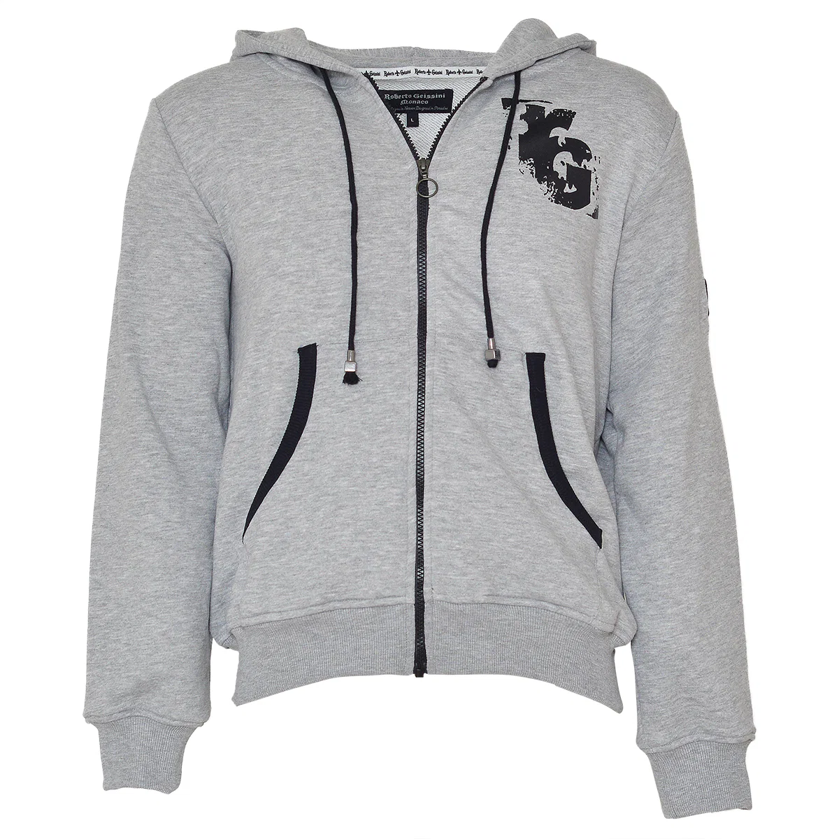 X Hoodie Grau - Image 8